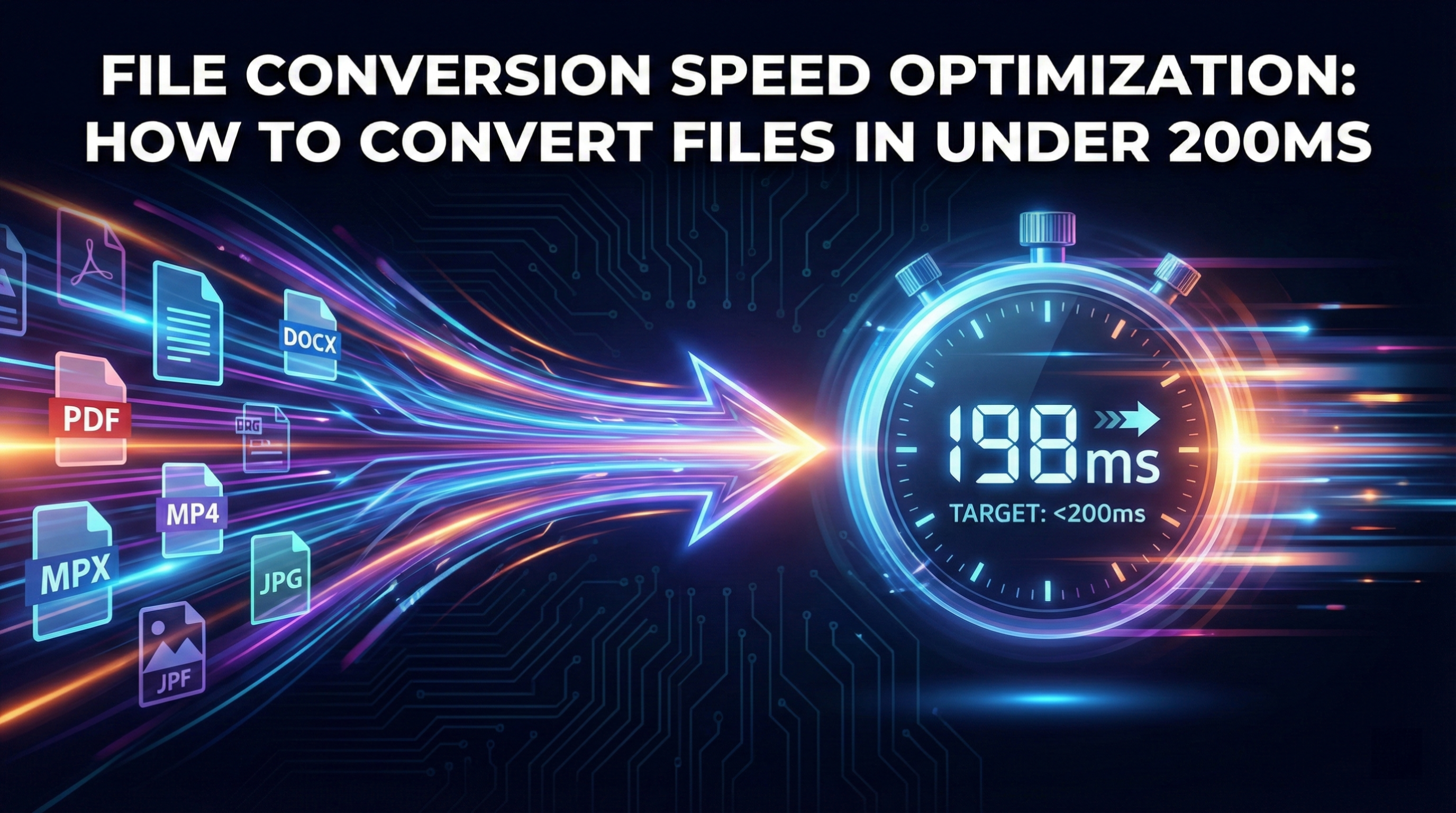 File Conversion Speed Optimization: How to Convert Files in Under 200ms